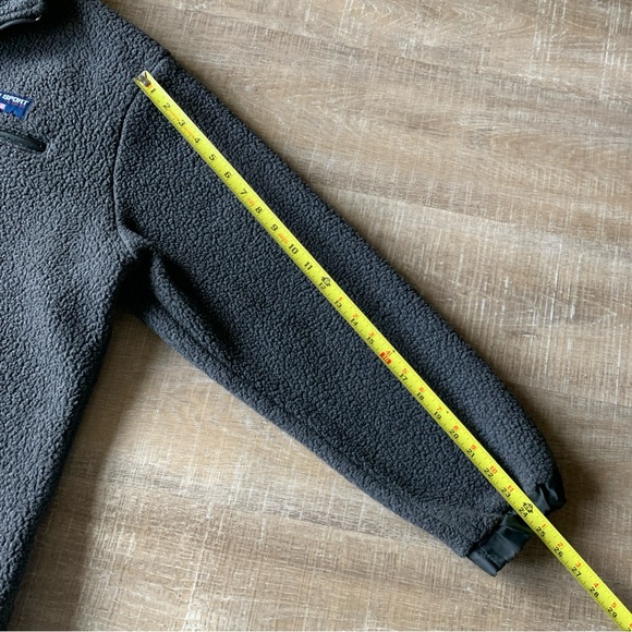Vintage 90s Polo Ralph Lauren Sport Fleece Jacket Men’s XL Gray 1/4 Zip Logo USA - Picture 12 of 14